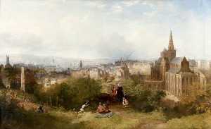 View of Glasgow and the Cathedral