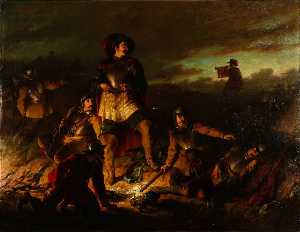 A Night Alarm in the Cavalier Camp