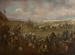 Musselburgh Races, 1835, with 'Goliath' Winning