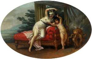 Antonio Zucchi - Venus and Cupid