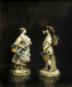 Two Dresden Figures