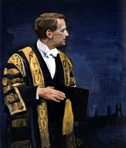 Douglas Douglas Hamilton (1903–1973), 14th Duke of Hamilton, as Chancellor of the University of St Andrews