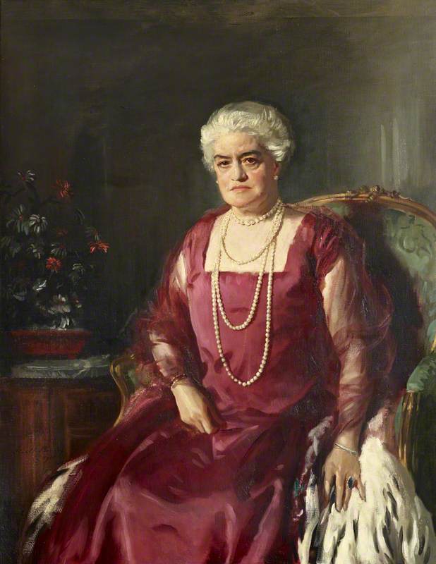 Wikioo.org - The Encyclopedia of Fine Arts - Painting, Artwork by Oswald Hornby Joseph Birley - Cara Leyland Rogers (1867–1939), Lady Fairhaven