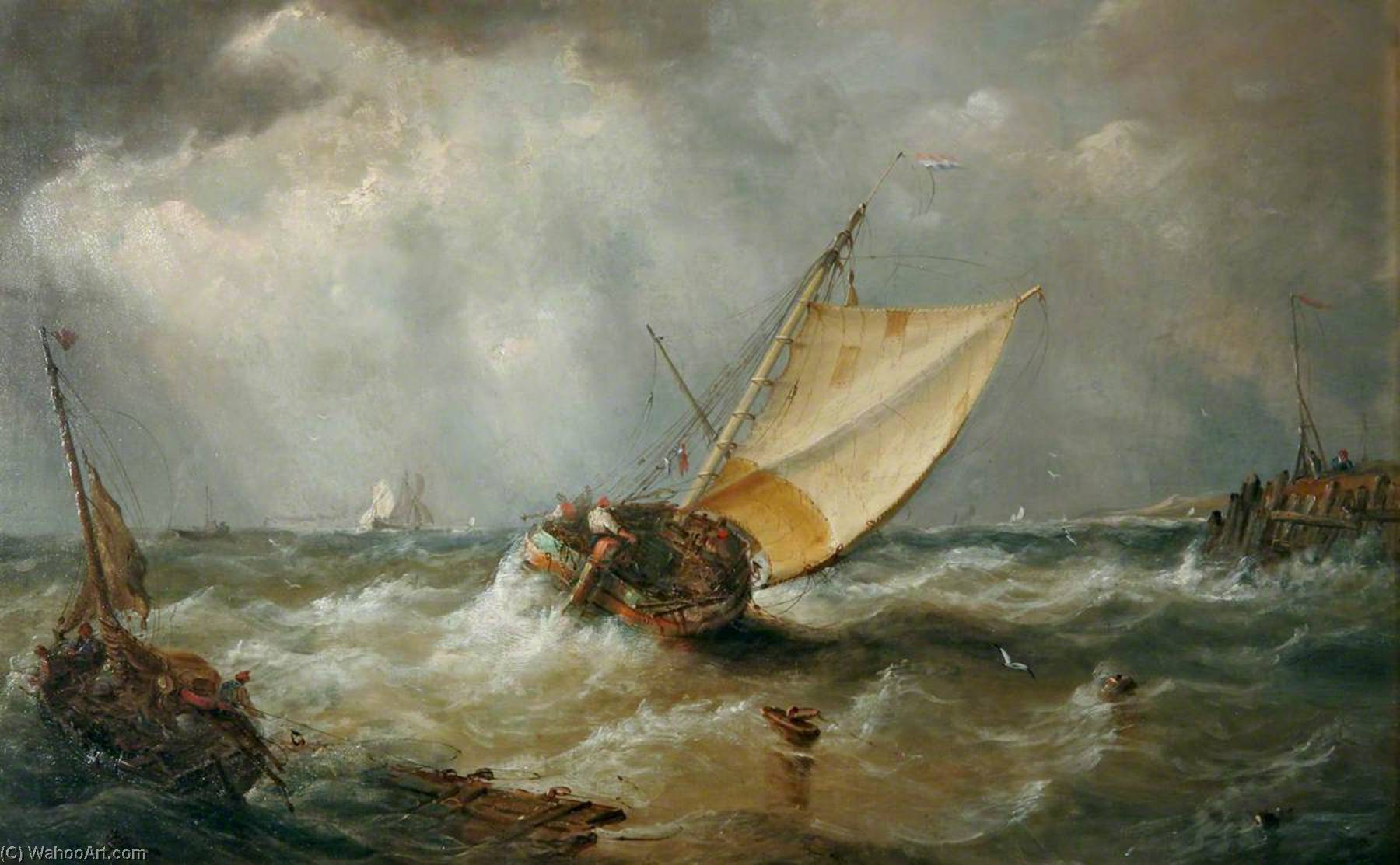 John more. Джон Мур художник. John Moore картины. Rough Sea картина. Картина Джона Мура.