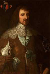Edward Travanyon Haynes - Philip Herbert (d.1650), 4th Earl of Pembroke (after Anthony van Dyck)