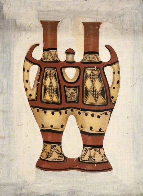 Wikioo.org - The Encyclopedia of Fine Arts - Painting, Artwork by William Crosbie - A Kabyle Pot