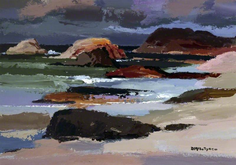 Wikioo.org - The Encyclopedia of Fine Arts - Painting, Artwork by Donald Mcintyre - Seascape