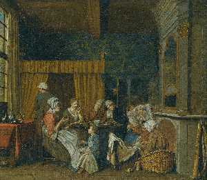 Wikioo.org - The Encyclopedia of Fine Arts - Artist, Painter  Jan Josef Horemans The Younger