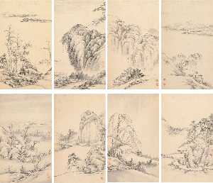 WikiOO.org - Εγκυκλοπαίδεια Καλών Τεχνών - Καλλιτέχνης, ζωγράφος Zhang Zhiwan