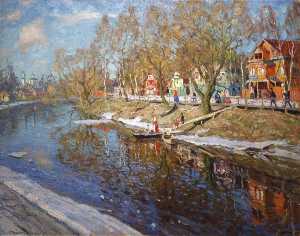 Wikioo.org - The Encyclopedia of Fine Arts - Artist, Painter  Arnold Borisovich Lakhovsky