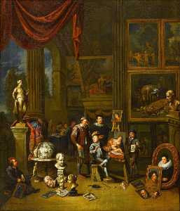 Wikioo.org - The Encyclopedia of Fine Arts - Artist, Painter  Balthasar Van Den Bossche