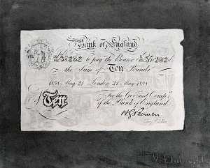 Ten Pound Note, (painting)