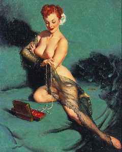 Wikioo.org - The Encyclopedia of Fine Arts - Artist, Painter  Gilette Elvgren
