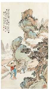 WikiOO.org - Enciclopédia das Belas Artes - Artista, Pintor Huang Shanshou