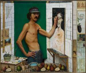 WikiOO.org - Encyclopedia of Fine Arts - Artis, Painter Gregory Gillespie