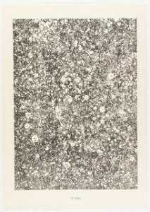 Jean Philippe Arthur Dubuffet - Pearls (Perles) from the portfolio Waters, Stones, Sand (Eaux, Pierres, Sable) from Phenomena (Les Phénomènes)