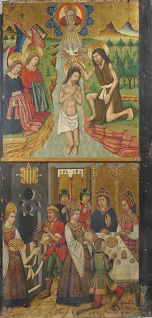 Wikioo.org - The Encyclopedia of Fine Arts - Painting, Artwork by Domingo Ram - Panel from Saint John Retable