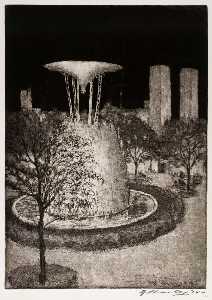 Electrical Fountain, Chicago Fair, 1934