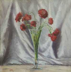 A Vase of Carnations