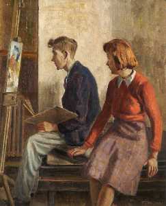 WikiOO.org - Encyclopedia of Fine Arts - Artis, Painter John Richardson Gauld