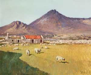 WikiOO.org - Encyclopedia of Fine Arts - Taiteilija, Painter Cecil Maguire