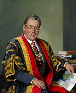 Carlos Luis Sancha - Professor Leo Strunin, President of the Royal College of Anaesthetists (1997–2000)