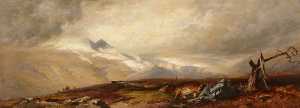 The Snowy Corries of Ben y Bourd, Braemar, 20 September 1856