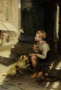 WikiOO.org - Encyclopedia of Fine Arts - Konstnär, målare Augustus Edwin Mulready
