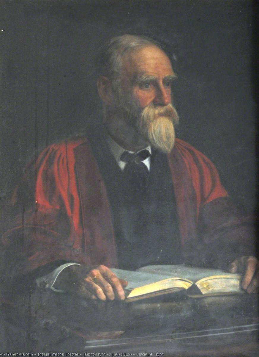 Wikioo.org - The Encyclopedia of Fine Arts - Painting, Artwork by Joseph Wilson Forster - James Bryce (1838–1922), Viscount Bryce
