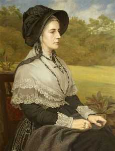 Matilda Blanche Crawley Boevey (1817–1888), Mrs William Gibbs (after Edward Clifford)