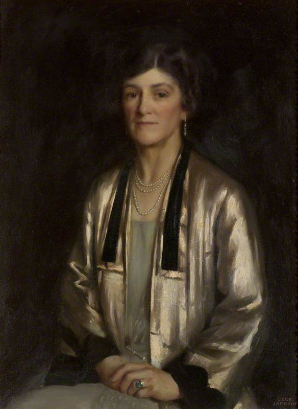 Wikioo.org - The Encyclopedia of Fine Arts - Painting, Artwork by Cecil Stuart Jameson - Charlotte Gilding (1881–1972), Lady Iliffe