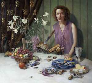 Wikioo.org - The Encyclopedia of Fine Arts - Artist, Painter  Sally Moore