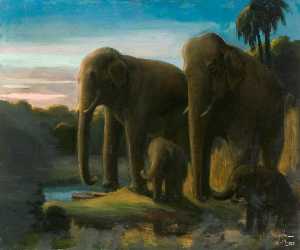 WikiOO.org - Encyclopedia of Fine Arts - Konstnär, målare John E Williams
