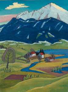 WikiOO.org - Enciclopédia das Belas Artes - Artista, Pintor Gabriele Münter