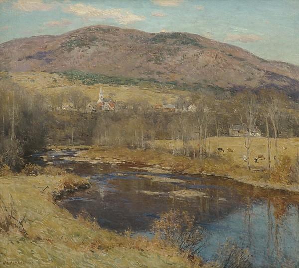 Wikioo.org - The Encyclopedia of Fine Arts - Painting, Artwork by Willard Leroy Metcalf - The North Country