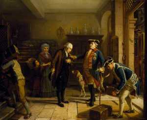 The Elector of Hesse Entrusting Mayer Amschel Rothschild (1743–1812), with His Treasure