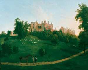 View of Powys Castle, Montgomeryshire