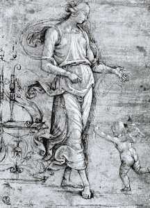 Pietro Perugino (Pietro Vannucci) - Venus and Cupid