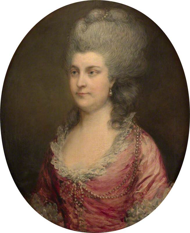 Wikioo.org - The Encyclopedia of Fine Arts - Painting, Artwork by Thomas Gainsborough - Rebecca Minet (1744–1819)