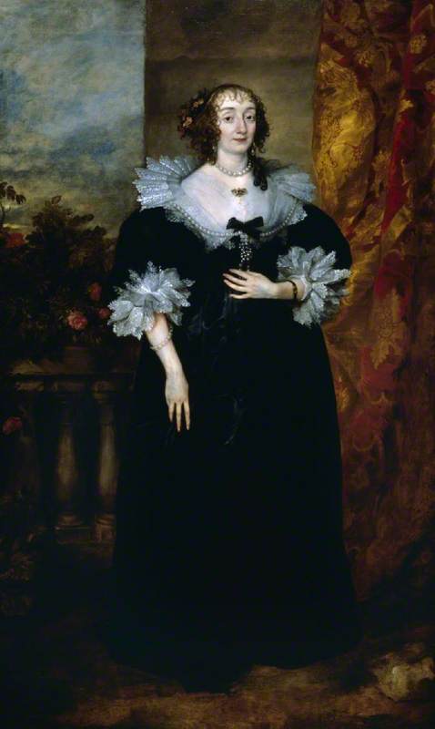 Wikioo.org - The Encyclopedia of Fine Arts - Painting, Artwork by Anthony Van Dyck - Katherine Manners (d.1649), Duchess of Buckingham