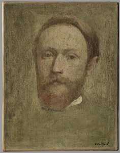 Jean Edouard Vuillard - PORTRAIT DE L'ARTISTE PAR LUI MEME