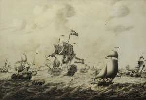 Adriaen Van Salm - Dutch Herring Fleet