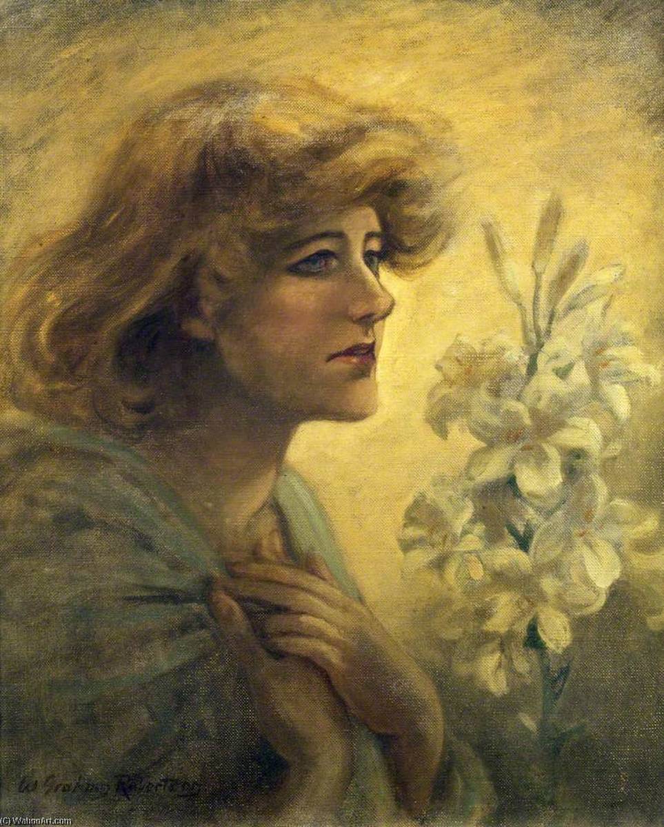 Wikioo.org - The Encyclopedia of Fine Arts - Painting, Artwork by Walford Graham Robertson - Ellen Terry (1847–1928), CBE, Hon. LLD, First President of the Servers of the Blind League