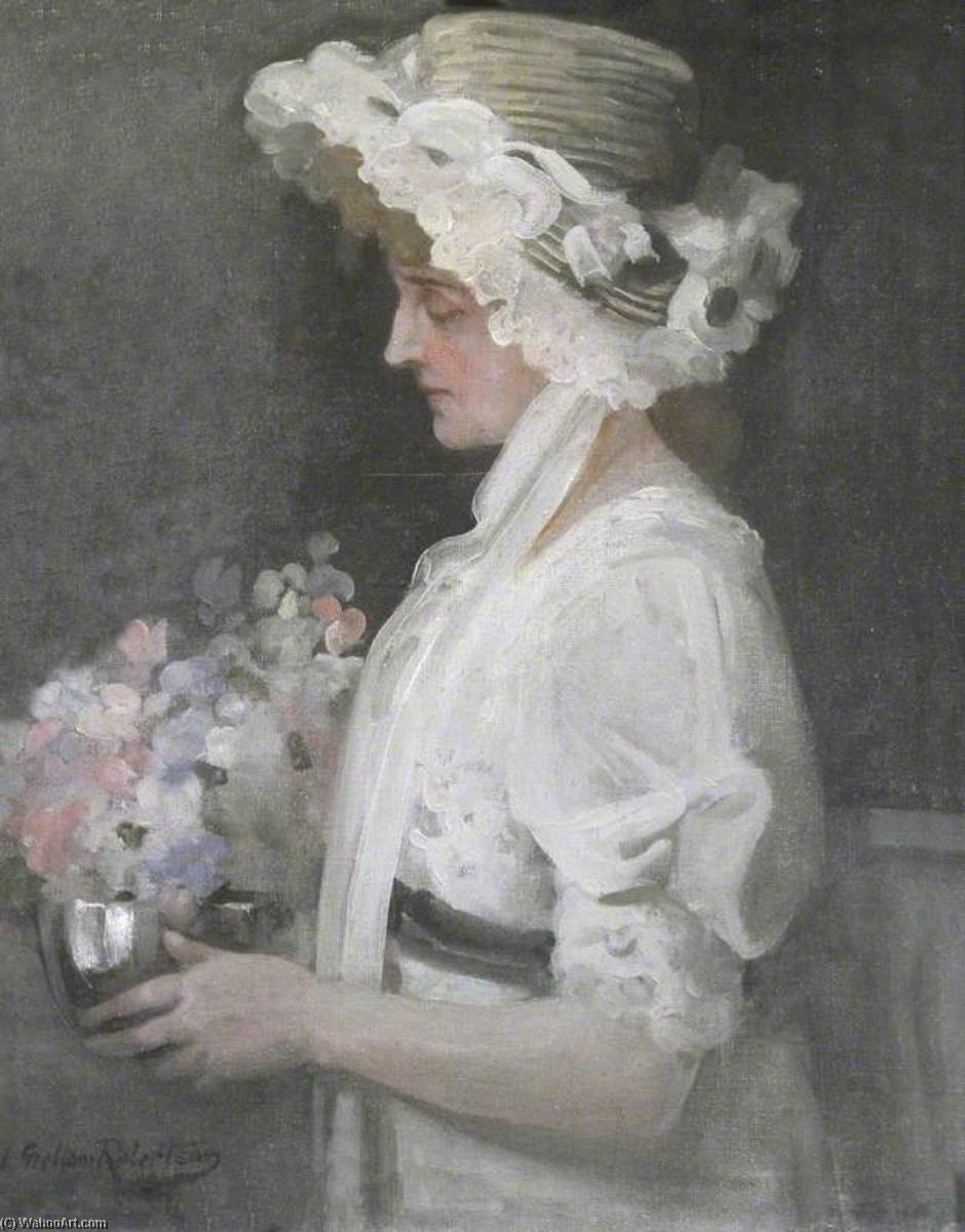 Wikioo.org - The Encyclopedia of Fine Arts - Painting, Artwork by Walford Graham Robertson - Kitty Cheatham (1864–1946), 'Katherine'