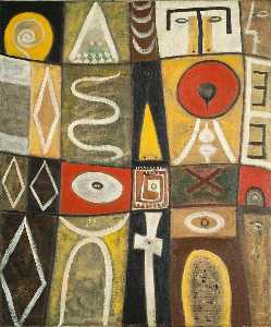 Wikioo.org - The Encyclopedia of Fine Arts - Artist, Painter  Adolph Gottlieb