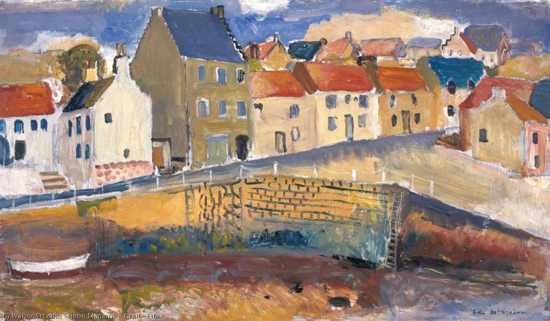 Wikioo.org - The Encyclopedia of Fine Arts - Painting, Artwork by John Mcnairn - Crail, Fife