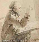 Wikioo.org - สารานุกรมวิจิตรศิลป์ - ศิลปินจิตรกร Augustin De Saint Aubin