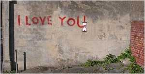 Banksy - I love you