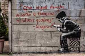 Banksy - One original thought