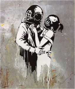 Banksy - Think tank blur
